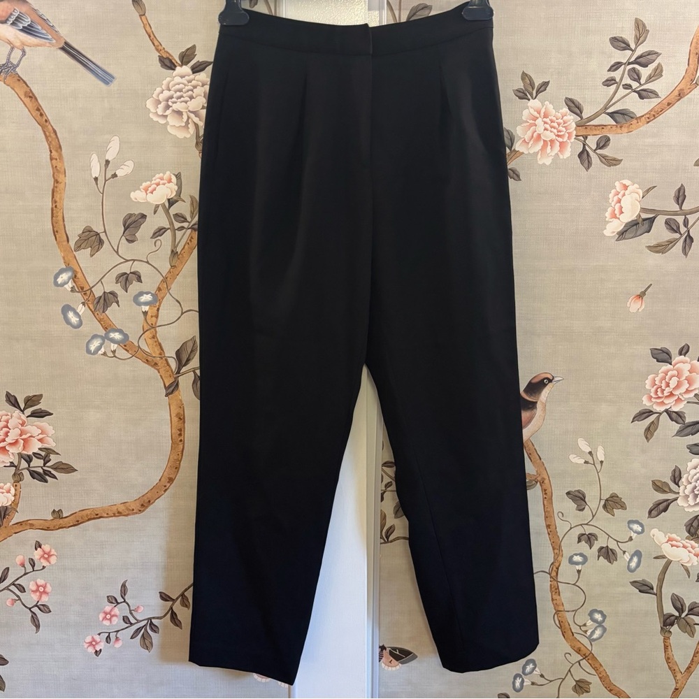 Vanessa Seward black high waisted wool trousers, 40 medium, French, A.P.C.